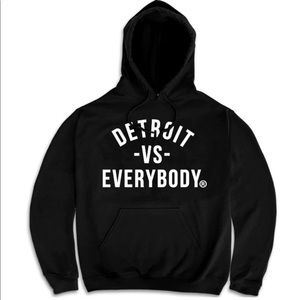 Black Detroit vs. Everybody Hoodie